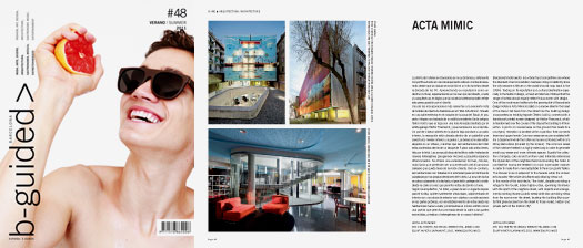Hotel Acta Mimic (Barcelona), arquitectura y diseño de EQUIP Xavier Claramunt